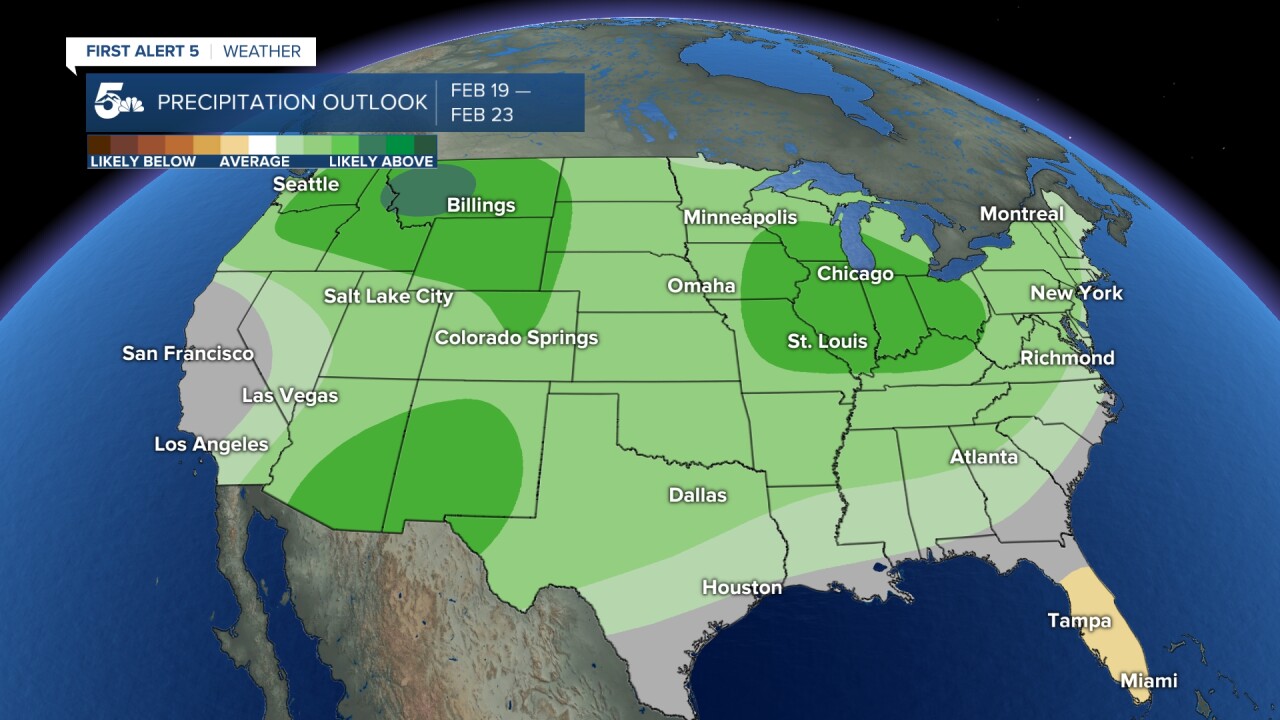CPC Precipitation Outlook