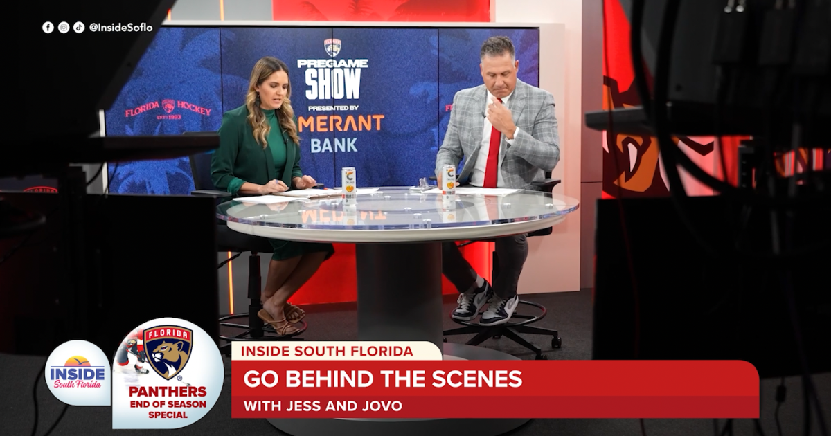 Jessica Blaylock and Ed Jovanovski take fans behind the scenes of a Florida Panthers game day