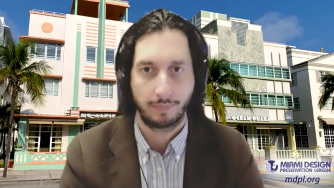 Daniel Ciraldo, the executive director of the Miami Design Preservation League.