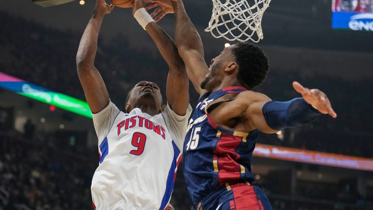 Pistons Cavaliers Basketball