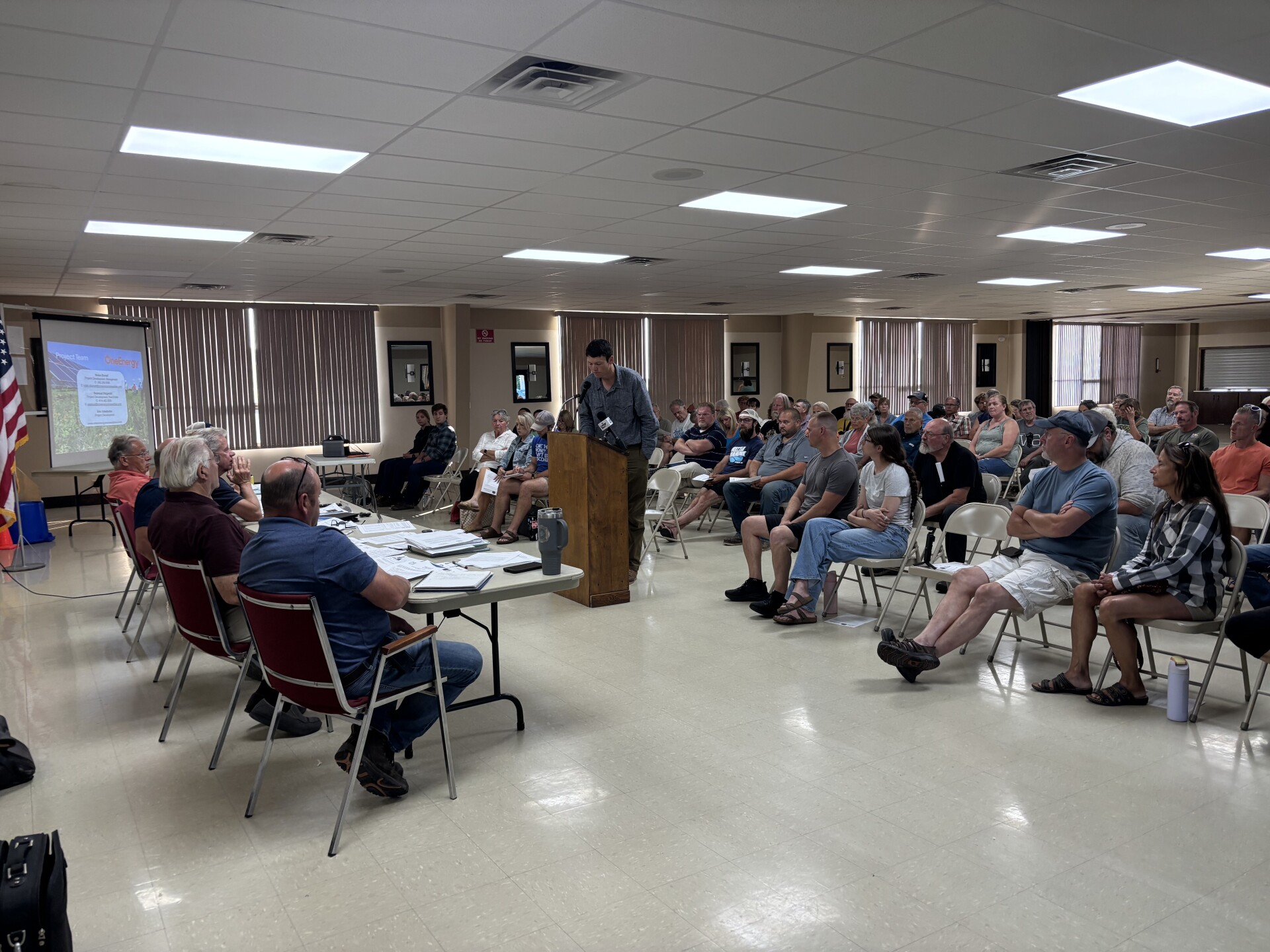 Hartford residents push back on proposed solar panel project on farmland