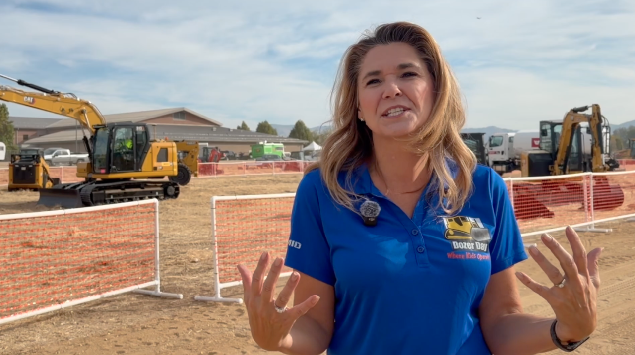 Kids take the controls at Boise's Dozer Day, operating real heavy equipment