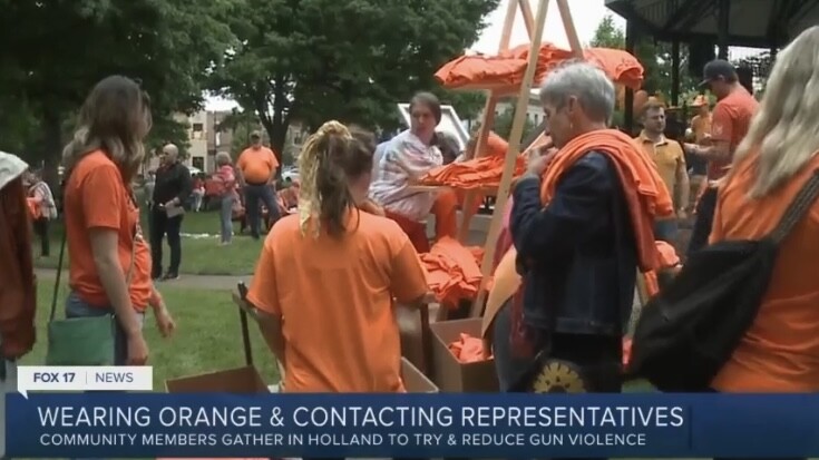 Wear Orange Event in Holland