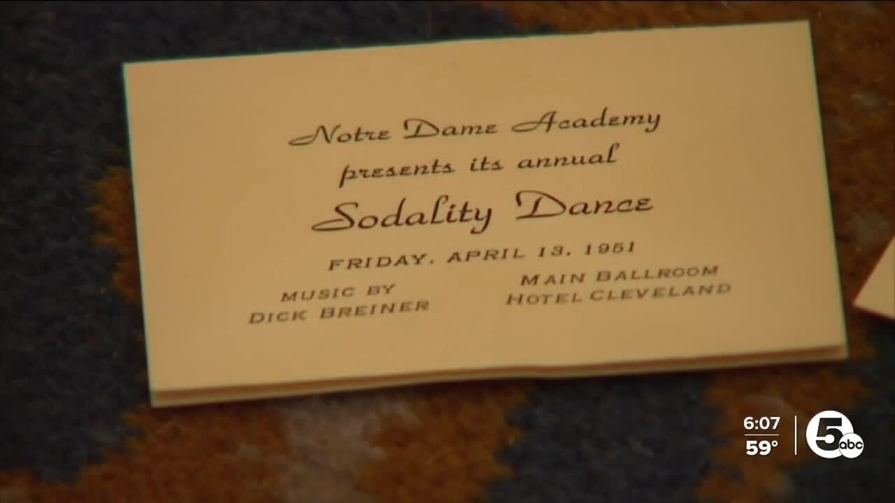 A Hotel Cleveland dance ticket from 1951