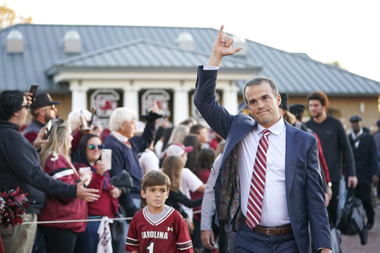 South Carolina head coach Shane Beamer