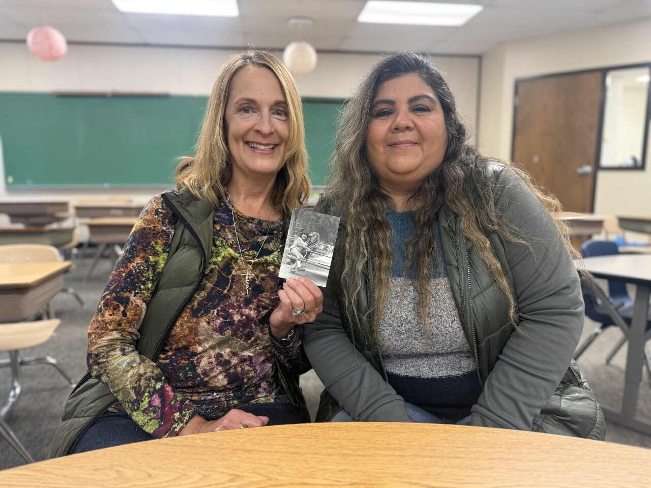 Pam Bennin and Dahlia ALfareo