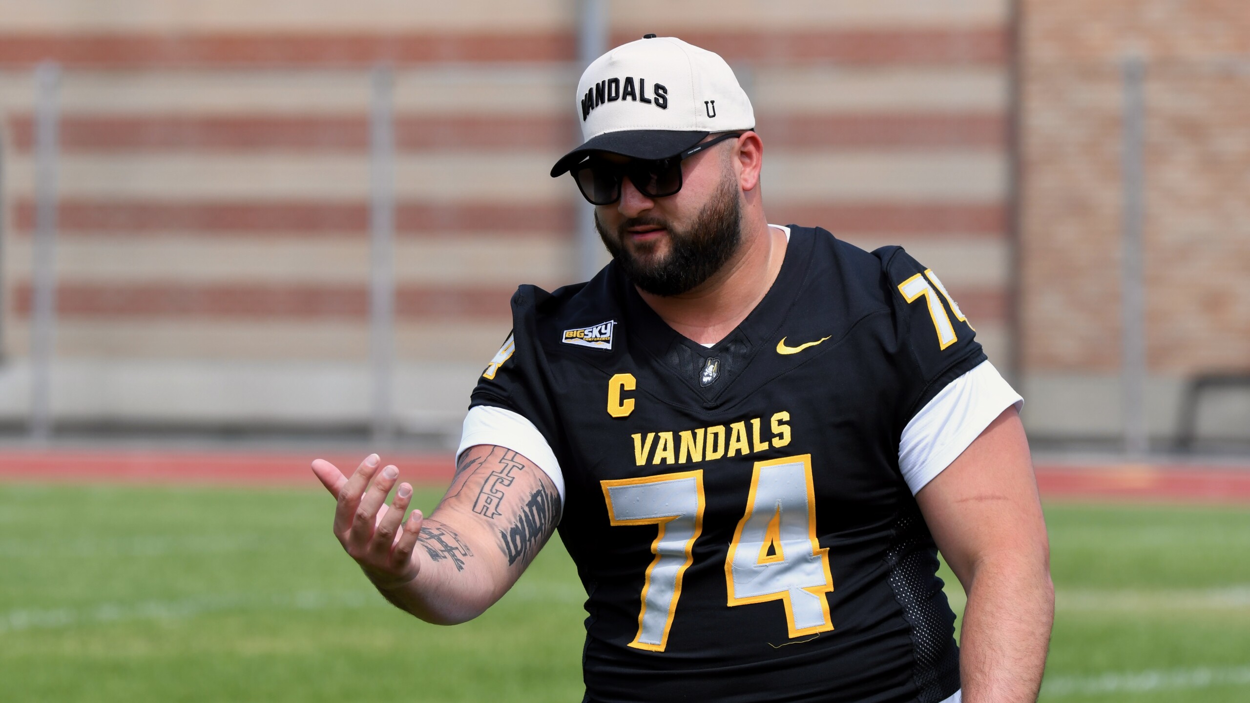Big Sky Conference youth football clinic