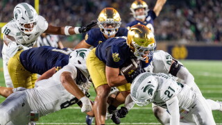 Michigan St Notre Dame Football