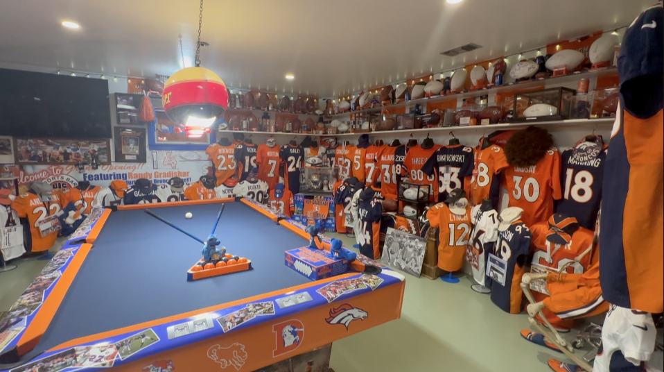 Denver Broncos Fan Cave