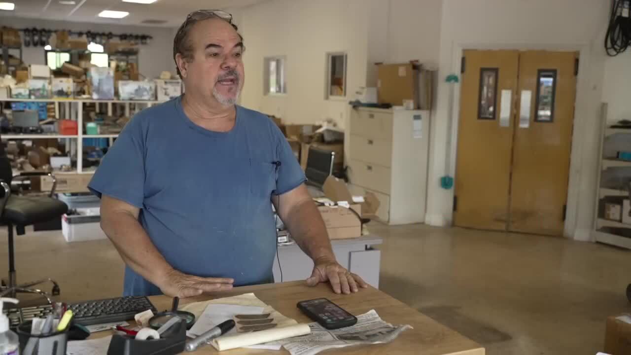 naples flooding FDOT repairs businessman armature