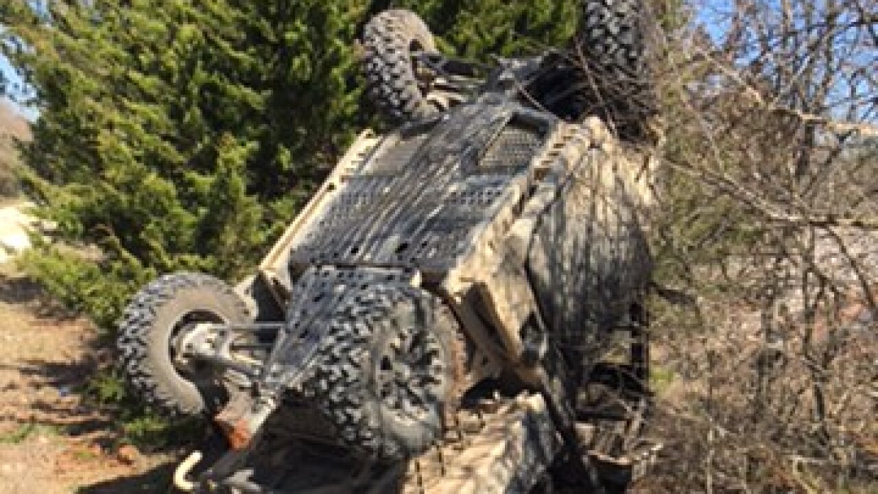 ATV accident off Hwy 14 leaves teenagers injured