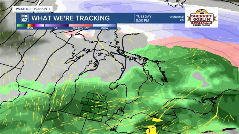 Tuesday evening brings chances for thunderstorms back to our neighborhoods as we could still see some minor changes to the evolution of this next system