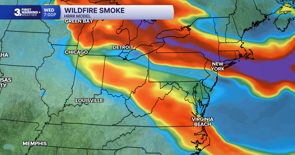 First Warning Forecast: Wildfire smoke lingers Thursday with rising temps