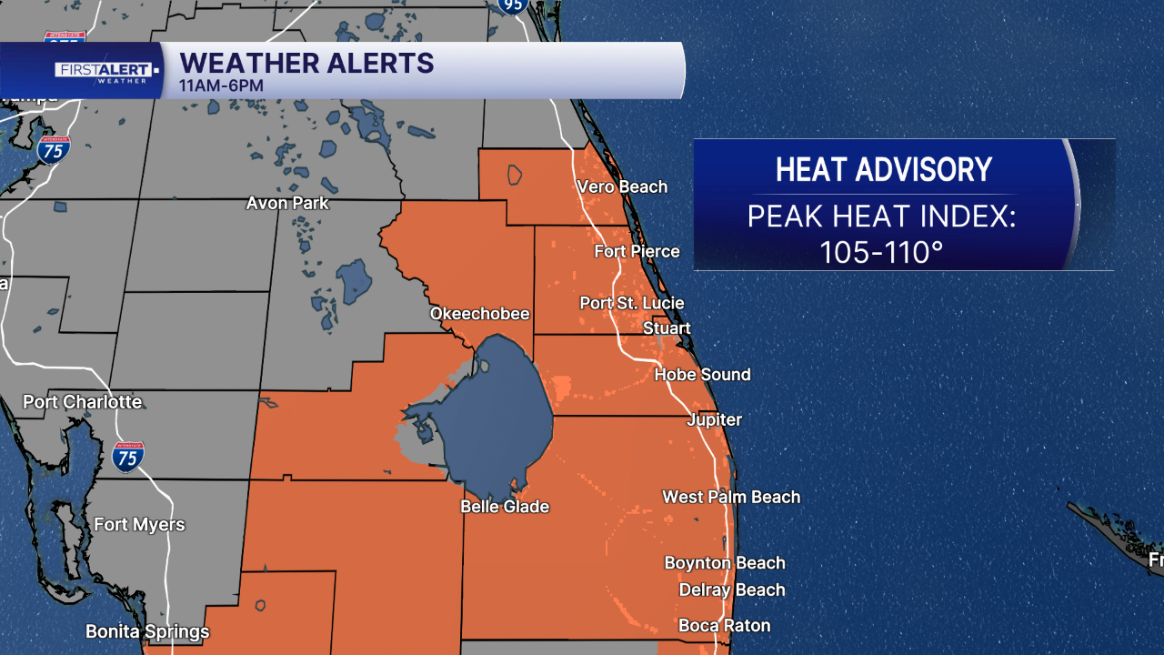 Heat Advisory July 8, 2026