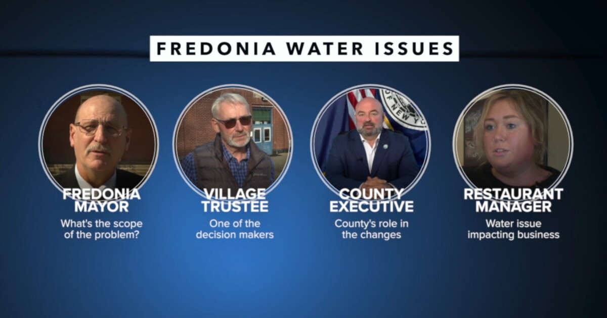 'They're upset, they're angry': Fredonia weighing solutions for water issue - Vimarsana News