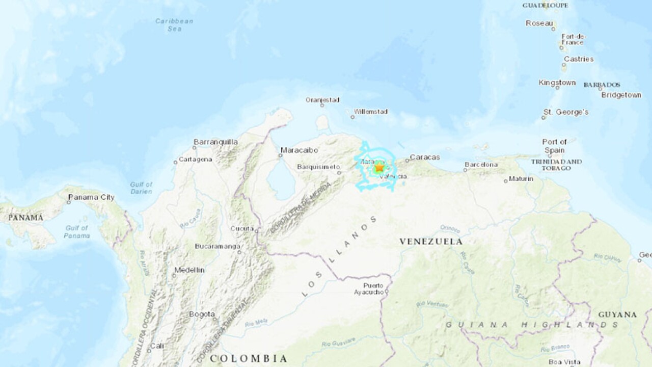 strong 5 5 earthquake rattles venezuela before dawn forces people