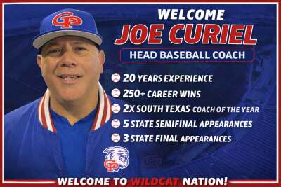 Joe Curiel is hired by Gregory-Portland