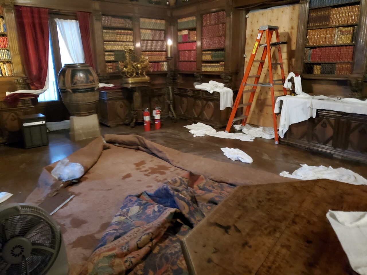 hearst castle storm damage.jpg