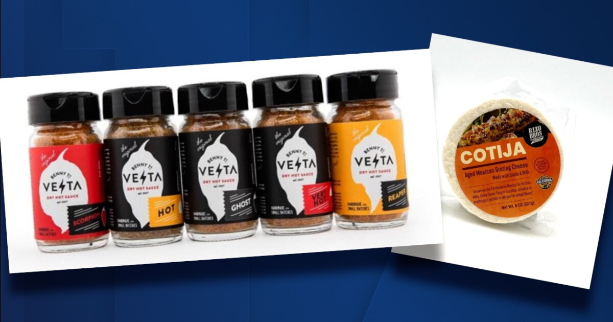 Benny T's hot sauce, Cotija grating cheese recalled - Vimarsana News