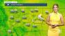 Isolated showers today, scattered showers tomorrow