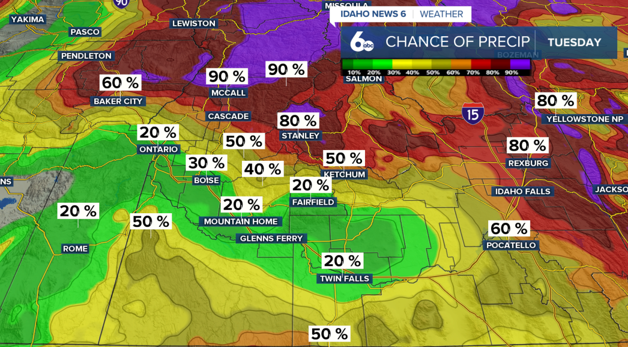 Chance of Precipitation
