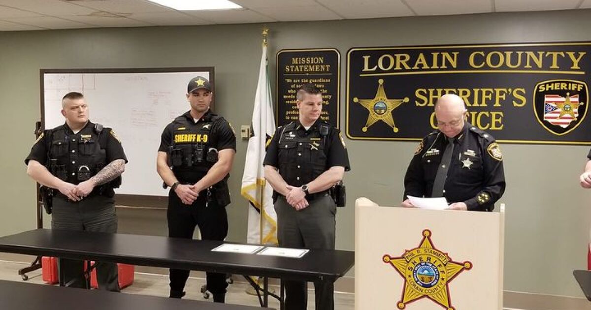Three Lorain County deputies honored for lifesaving actions