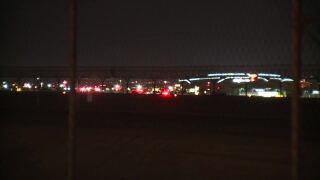 Plane skids off runway at Harry Reid International Airport, no injuries reported