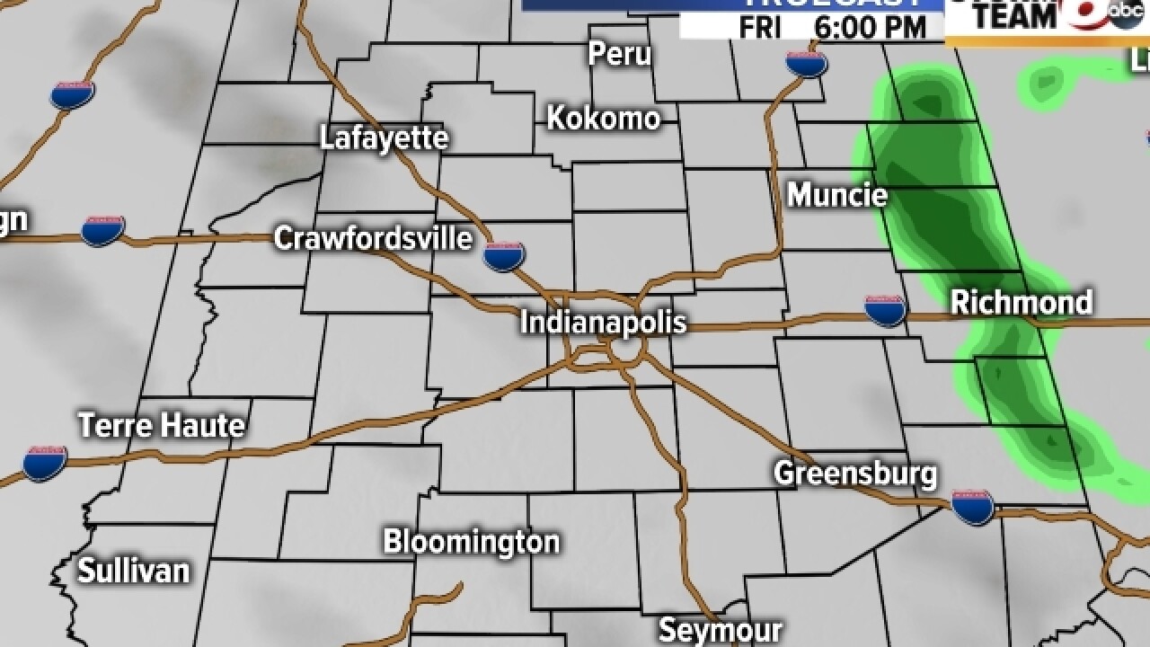 TIMELINE: Tracking rain on your morning commute
