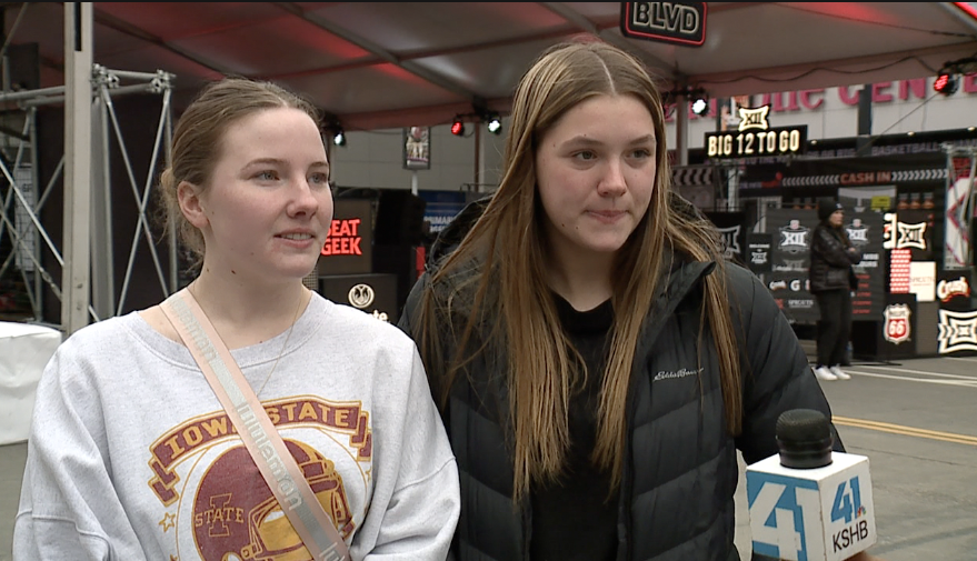 Fans at the Big 12 tournament