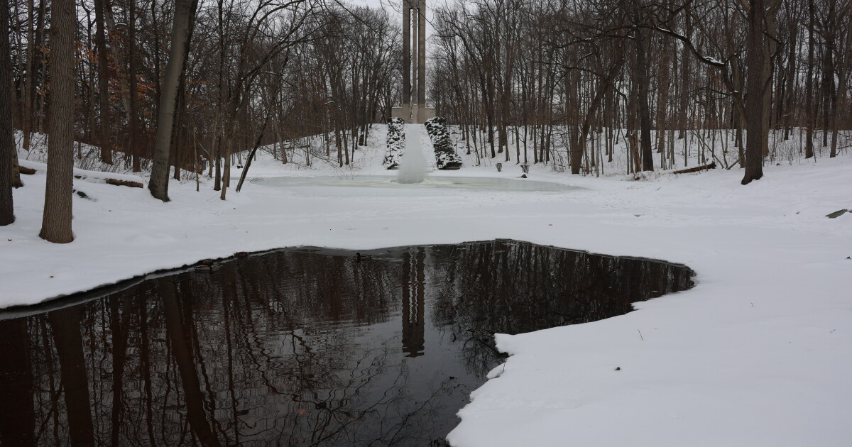 Man rescued after falling through ice while taking selfie at an Indiana ...