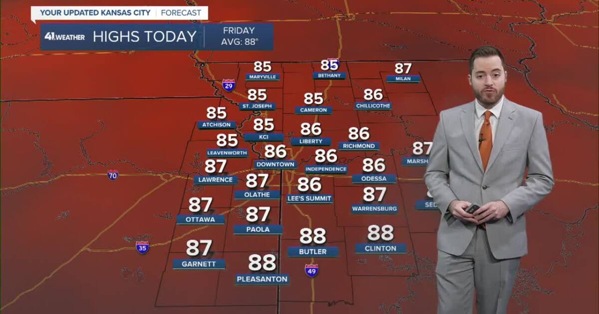 KSHB 41 Weather | Storms to start the day, more in the afternoon