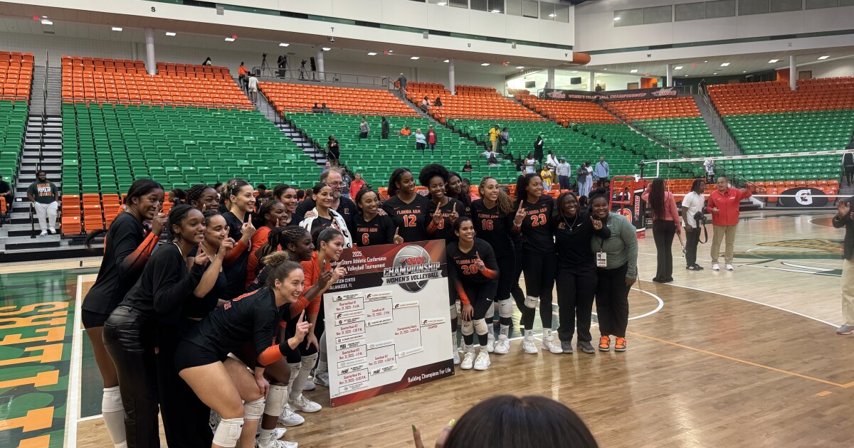 No. 8 Florida A&M wins back-to-back SWAC Volleyball titles