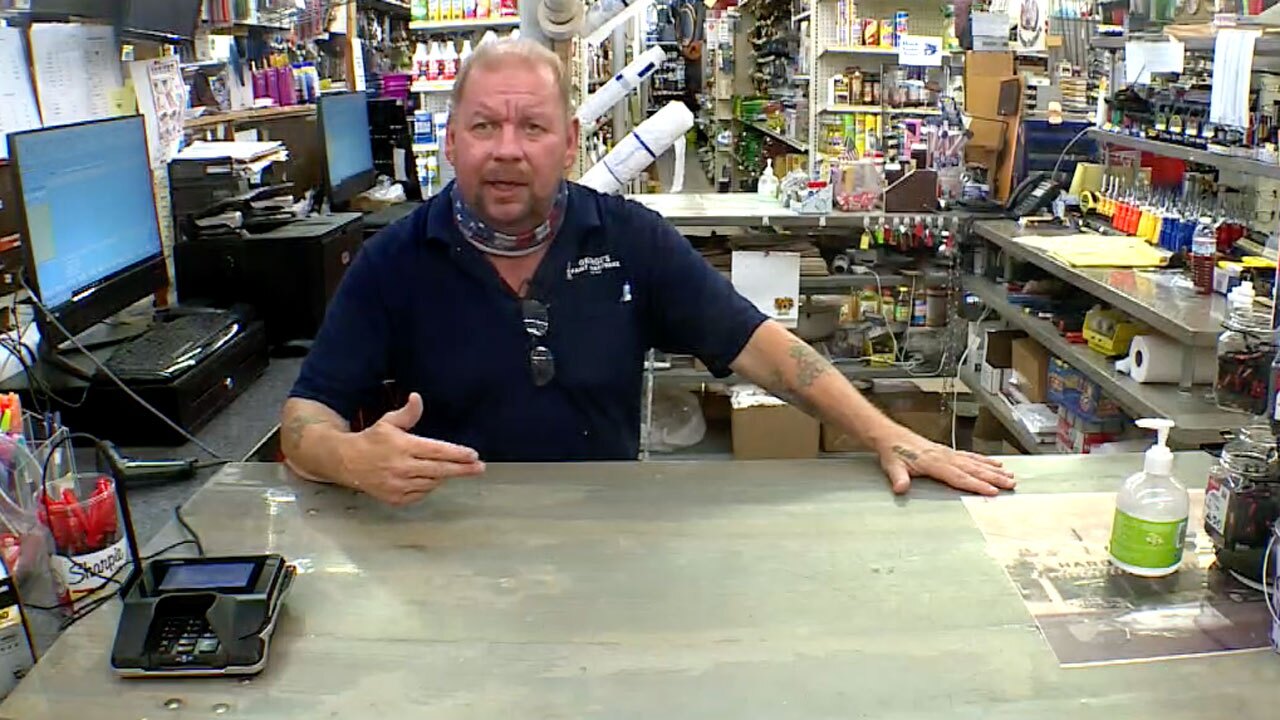 Kevin Cooney, George's Paint and Hardware store