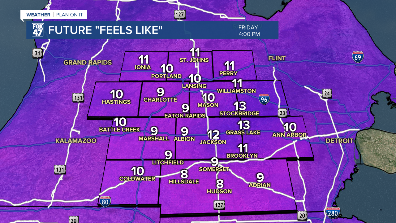 Futurecast Wind Chill