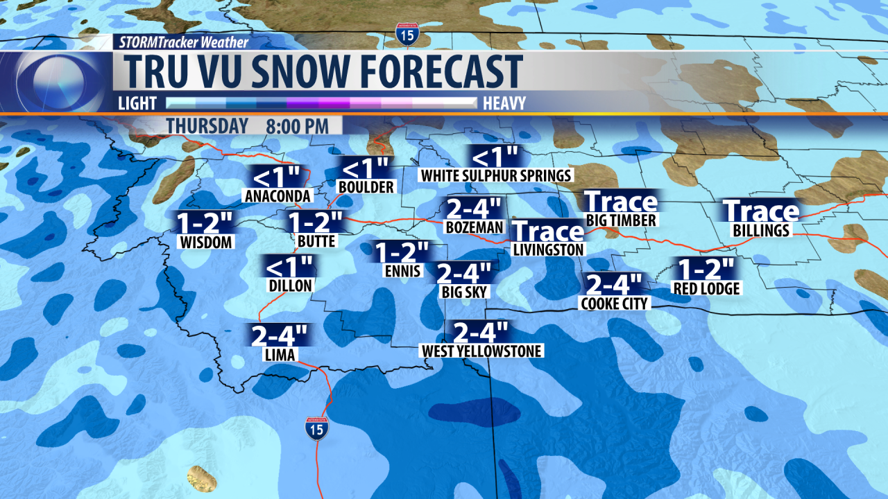 A crazy weather forecast through next week