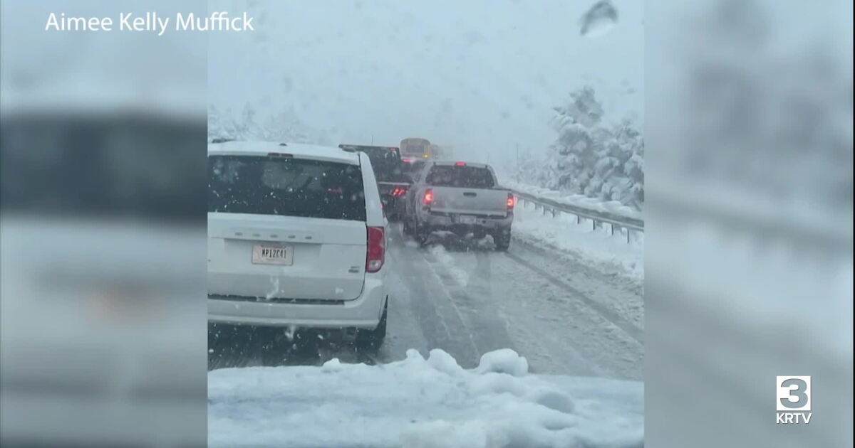 May snow storm hits parts of Montana