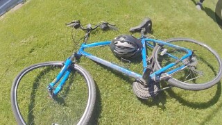 Mentor Bicyclist Hit