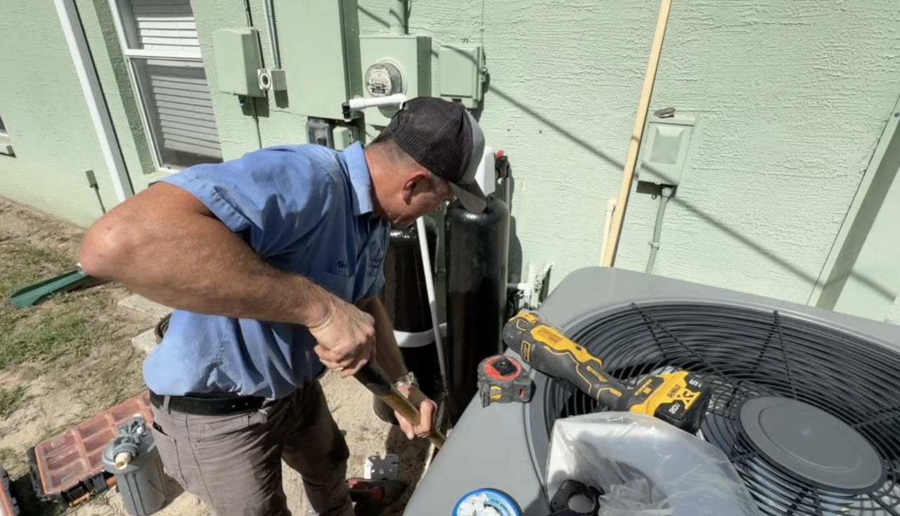 Work to repair water leak