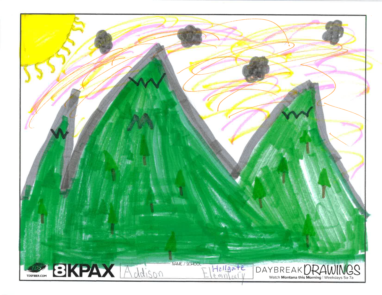 Addison Hellgate Elementary Mrs. Singleterry 3rd Grade