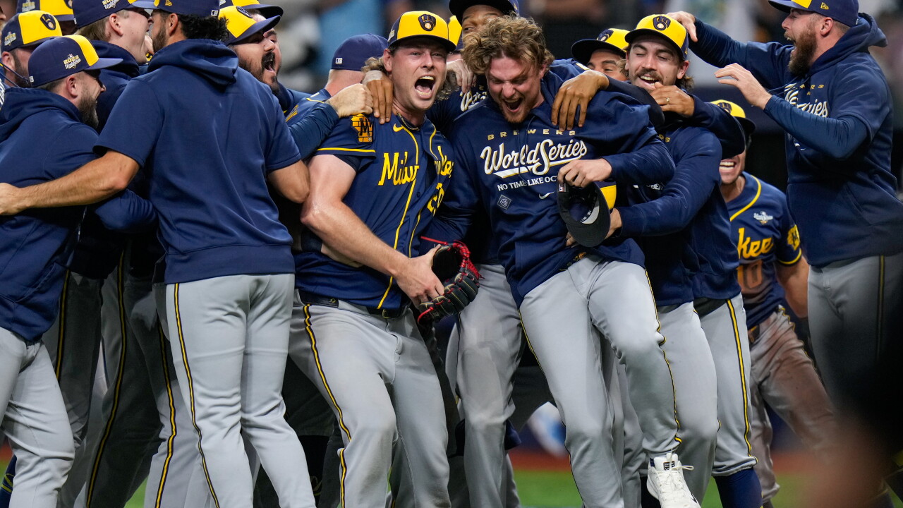 World Series Brewers Rays Baseball
