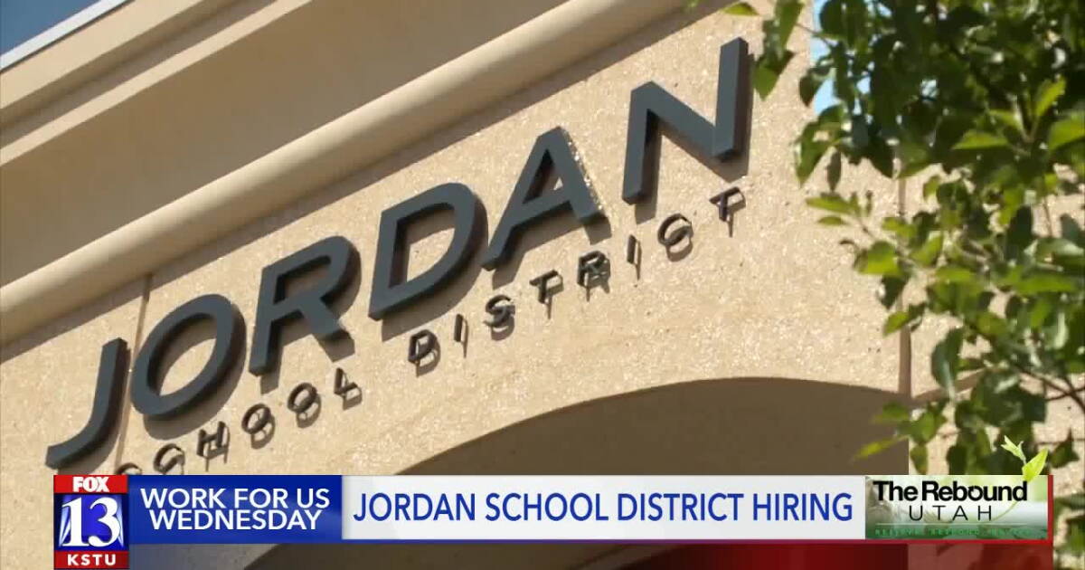 Jordan School District looking to hire teachers, substitutes, bus