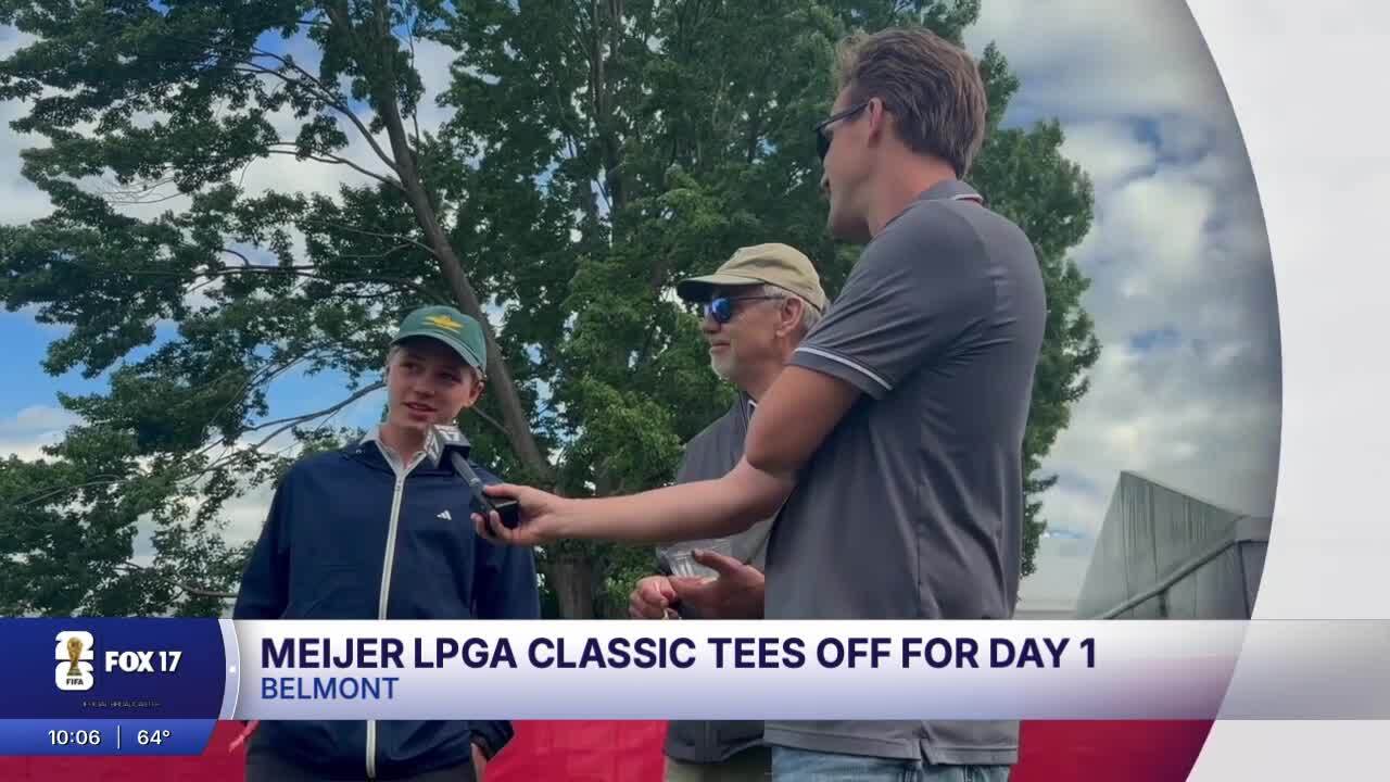 Uncle nephew at LPGA