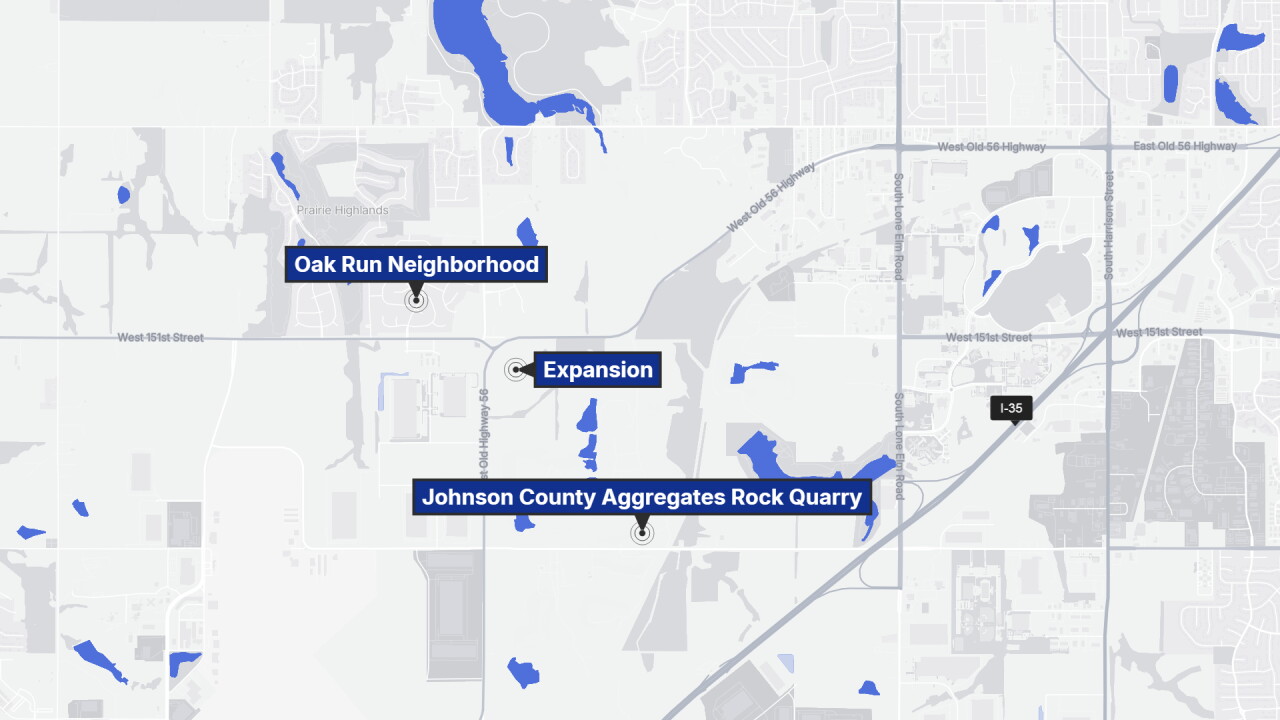 Johnson County Aggregates proposed quarry expansion