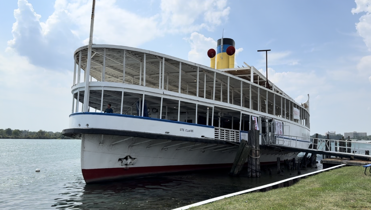 The S.S. Ste. Claire on Sept. 2, 2026