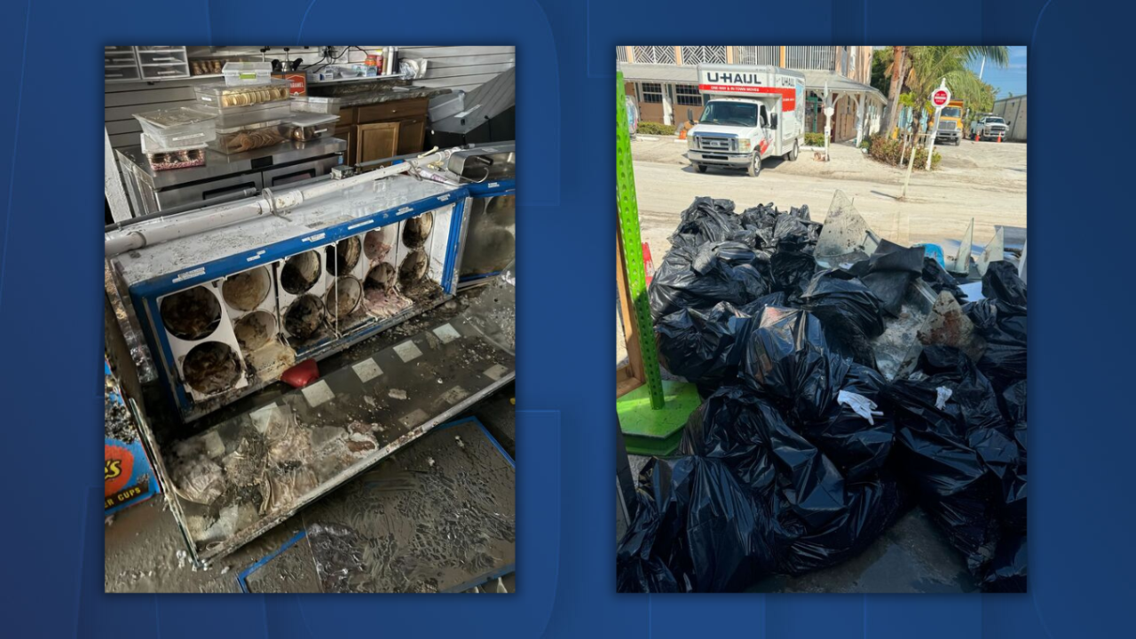 Hurricane Helene forces business owners on Bradenton Beach to start over