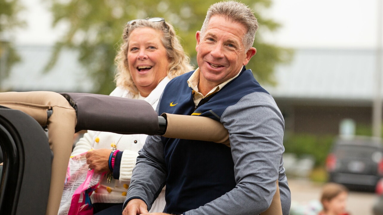 Tim Johnston and his wife, Lori