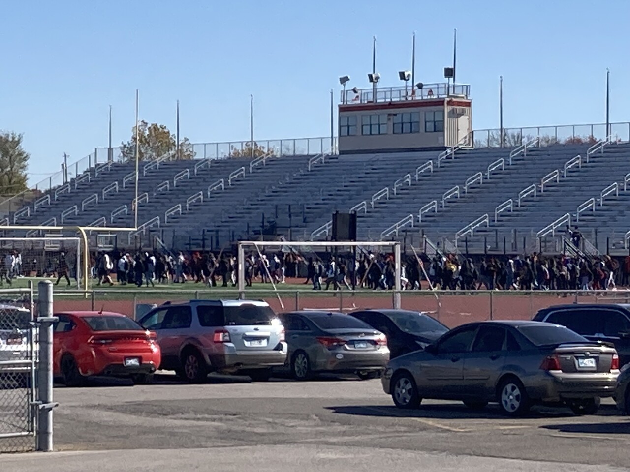 East Central High School walkout