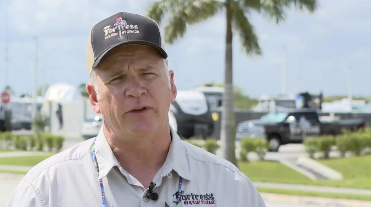 Manager Keith Danks said Fortress RV and Boat Storage is offering a reward 03132024.png