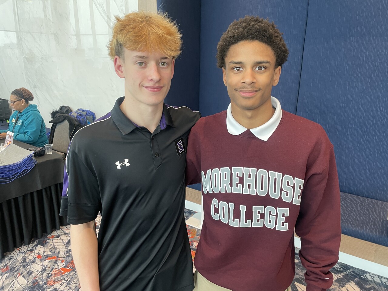 Students Amir Diaz & Lucas Rogerio Bonato