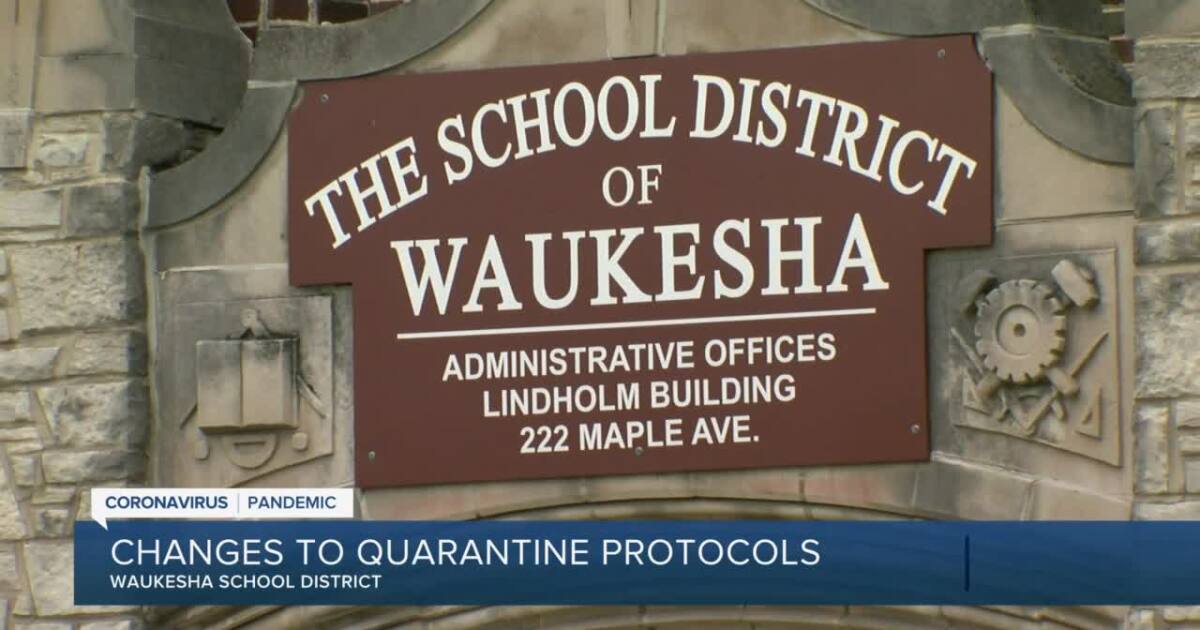 School District Of Waukesha Changes Covid 19 Quarantine Procedures For Students Staff School District Of Waukesha Calendar